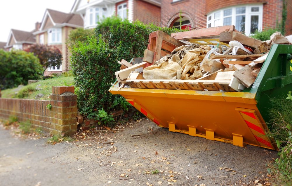 how to fill a skip